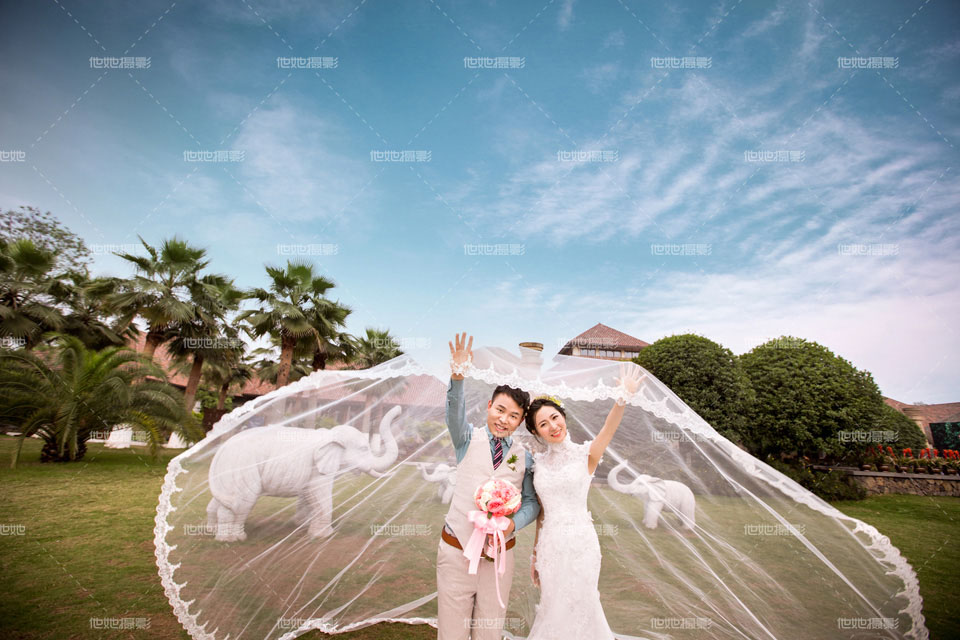 淺水灣婚紗照