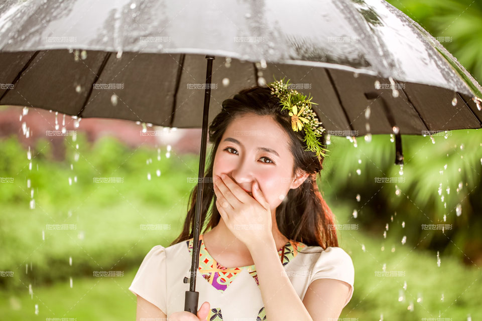 雨景婚紗照