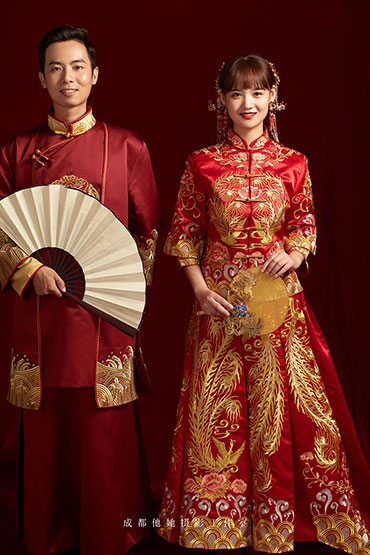 中式婚紗照