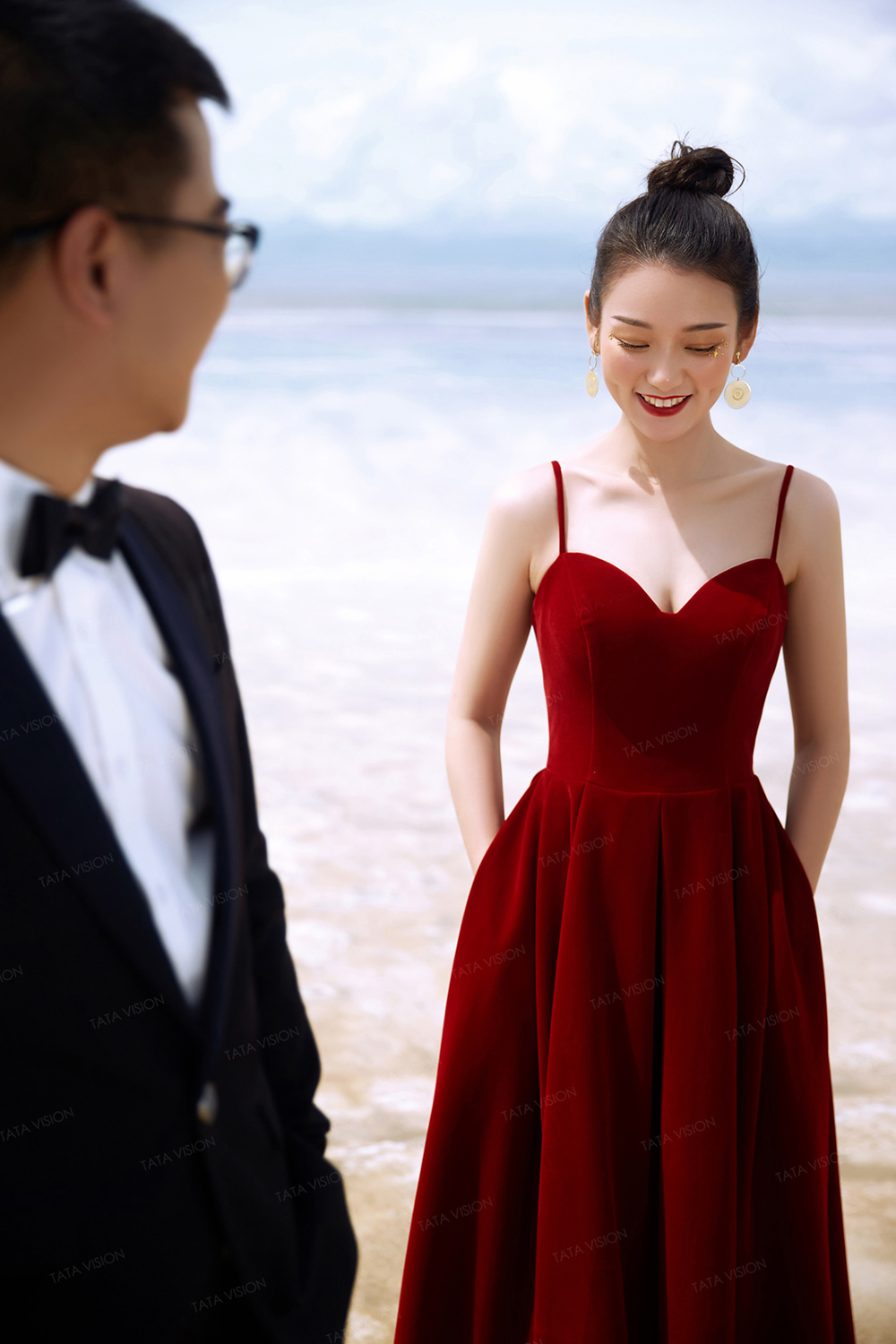 青海茶卡婚紗照紀實風