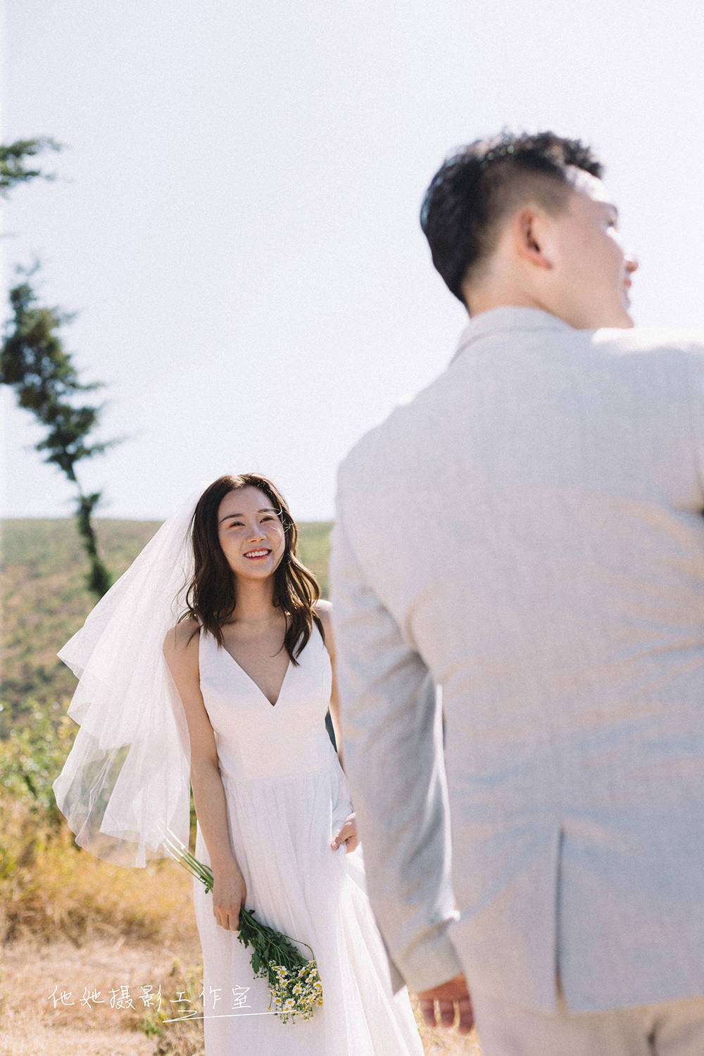 大理旅拍婚紗照清新森系