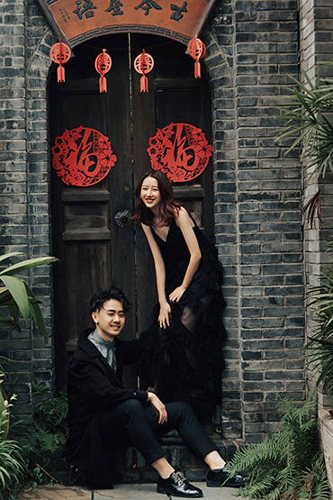 成都特色婚紗照街拍外景紀(jì)實(shí)婚紗照