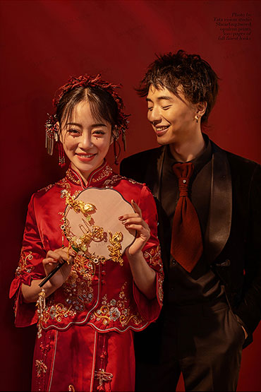成都婚紗照  【雅致美學館】紅墻國風